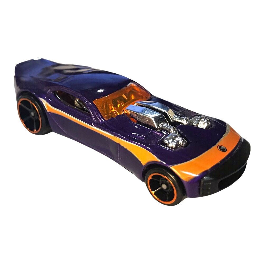 Hot Wheels Mystery Car Purple Metallic Nitro Doorslammer Car 1:64